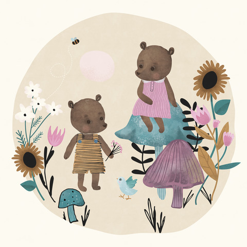 Текстура Little Friends 2 35219