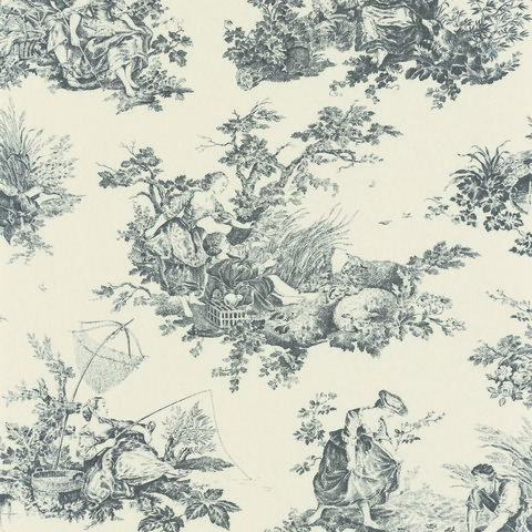 Текстура Les belles toiles de jouy 87919612